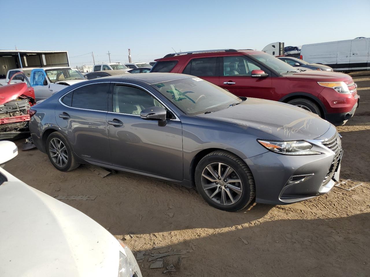 2016 Lexus ES VIN JTHBW1GG9G2108453 Copart auction photo, front end damage thumbnail 4
