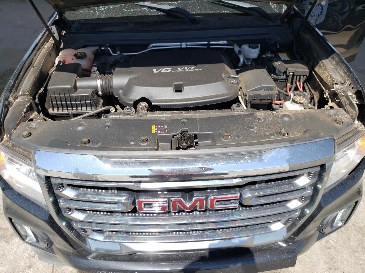 2021 GMC Canyon VIN 1GTG6FEN0M1273816 Copart auction photo, all over / mechanical damage thumbnail 11