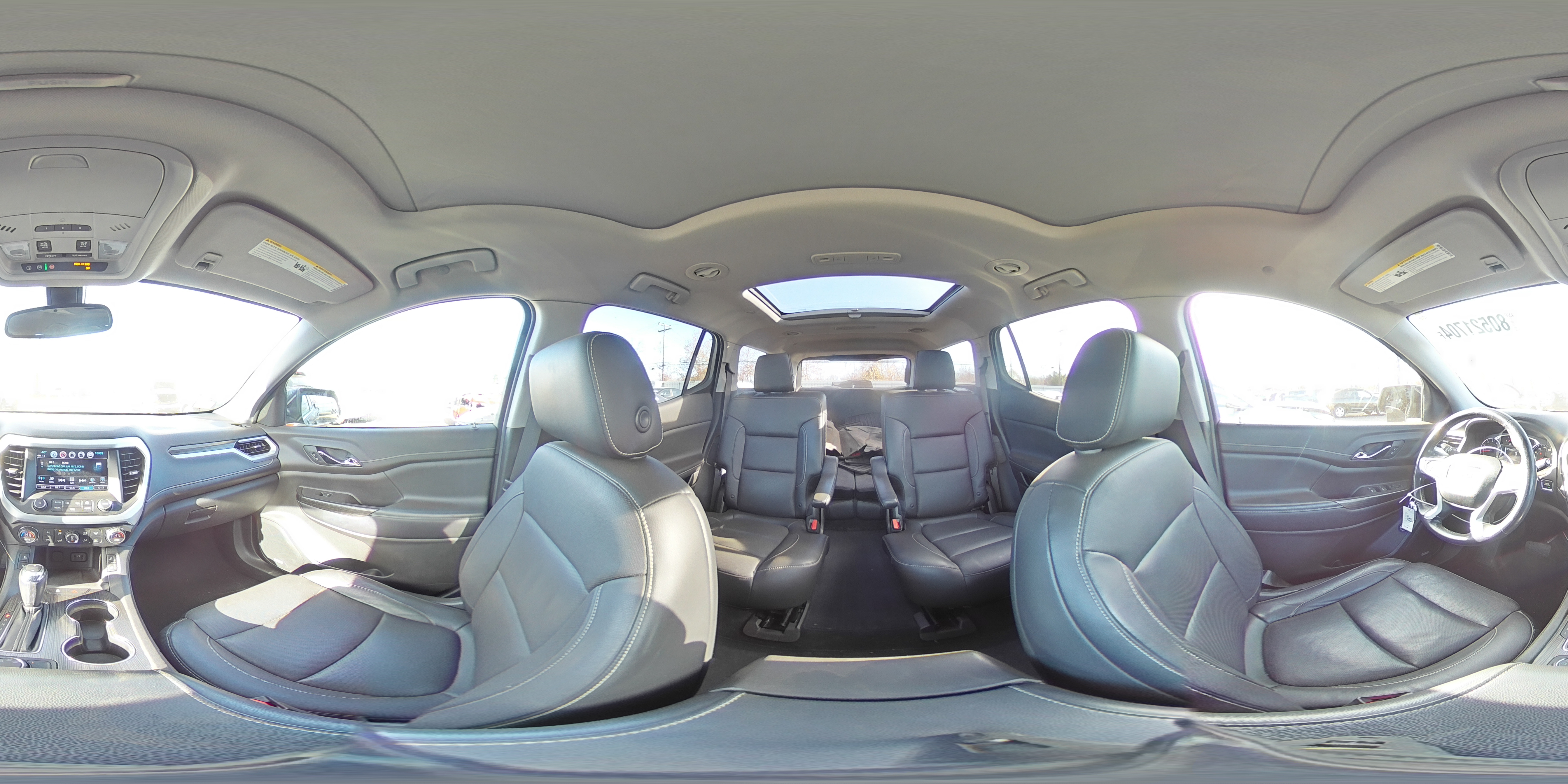 2019 GMC Acadia VIN 1GKKNULS5KZ139722 Copart auction photo, rear end / side damage thumbnail 14