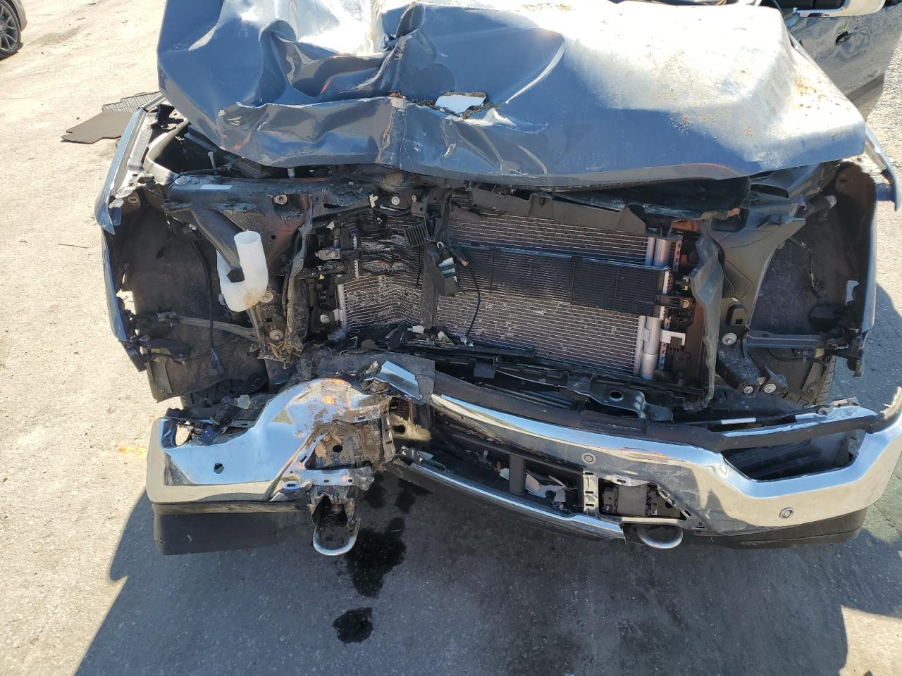 2023 Ford F-150 VIN 1FTFW1ED6PFB53824 Copart auction photo, front end / side damage thumbnail 12