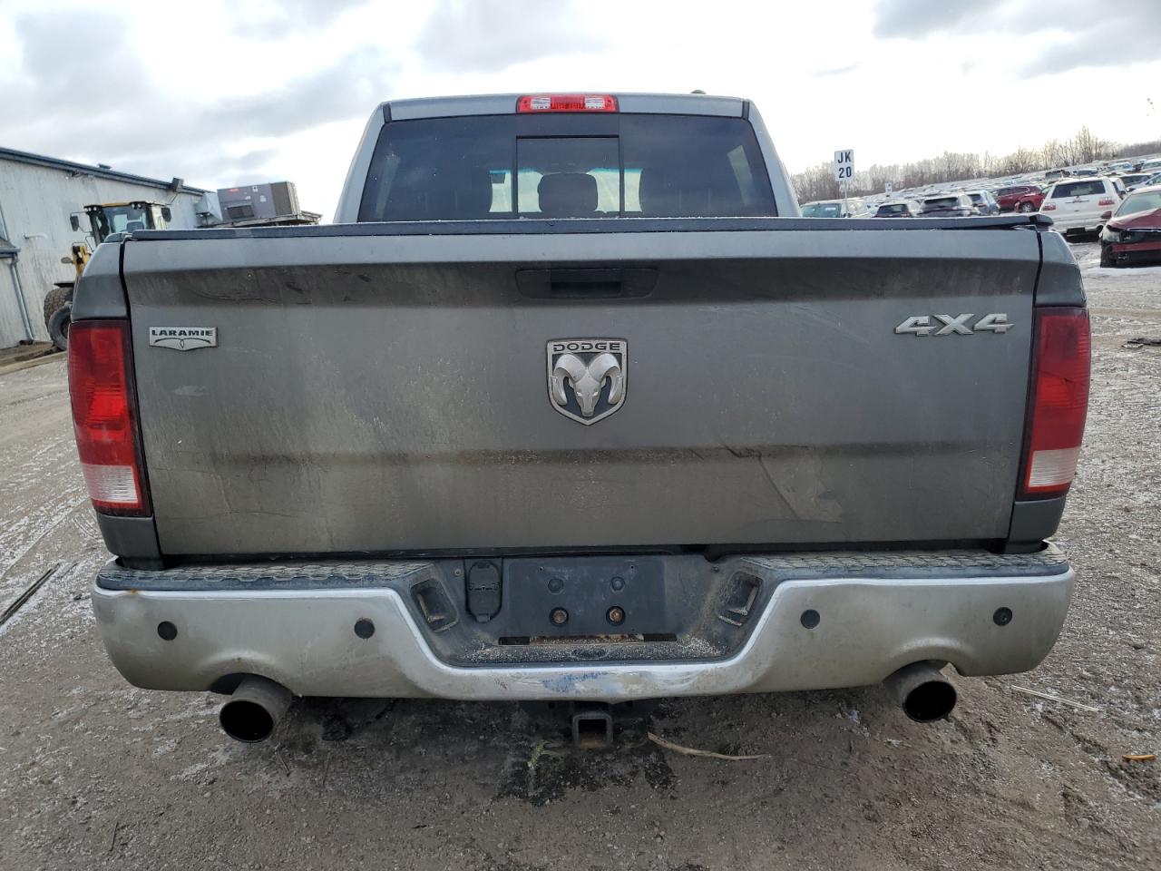 2009 Dodge RAM VIN 1D3HV13TX9J505316 Copart auction photo, front end / rear end damage thumbnail 6
