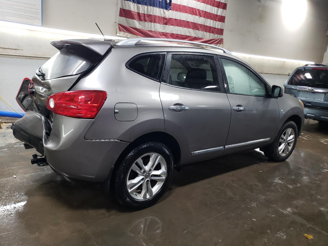 2013 Nissan Rogue VIN JN8AS5MV3DW604487 Copart auction photo, rear end damage thumbnail 3