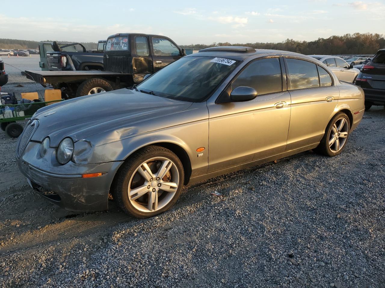 2006 Jaguar S-Type VIN SAJWA03C761N66190 - Copart auction photo
