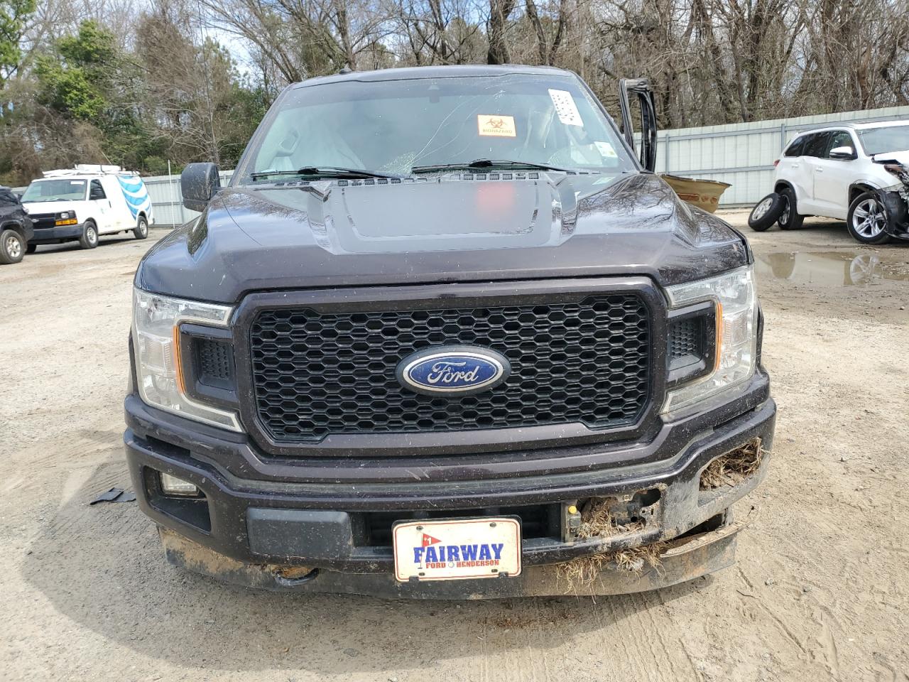 2019 Ford F-150 VIN 1FTEW1EP6KKE77264 Copart auction photo, side / front end damage thumbnail 5