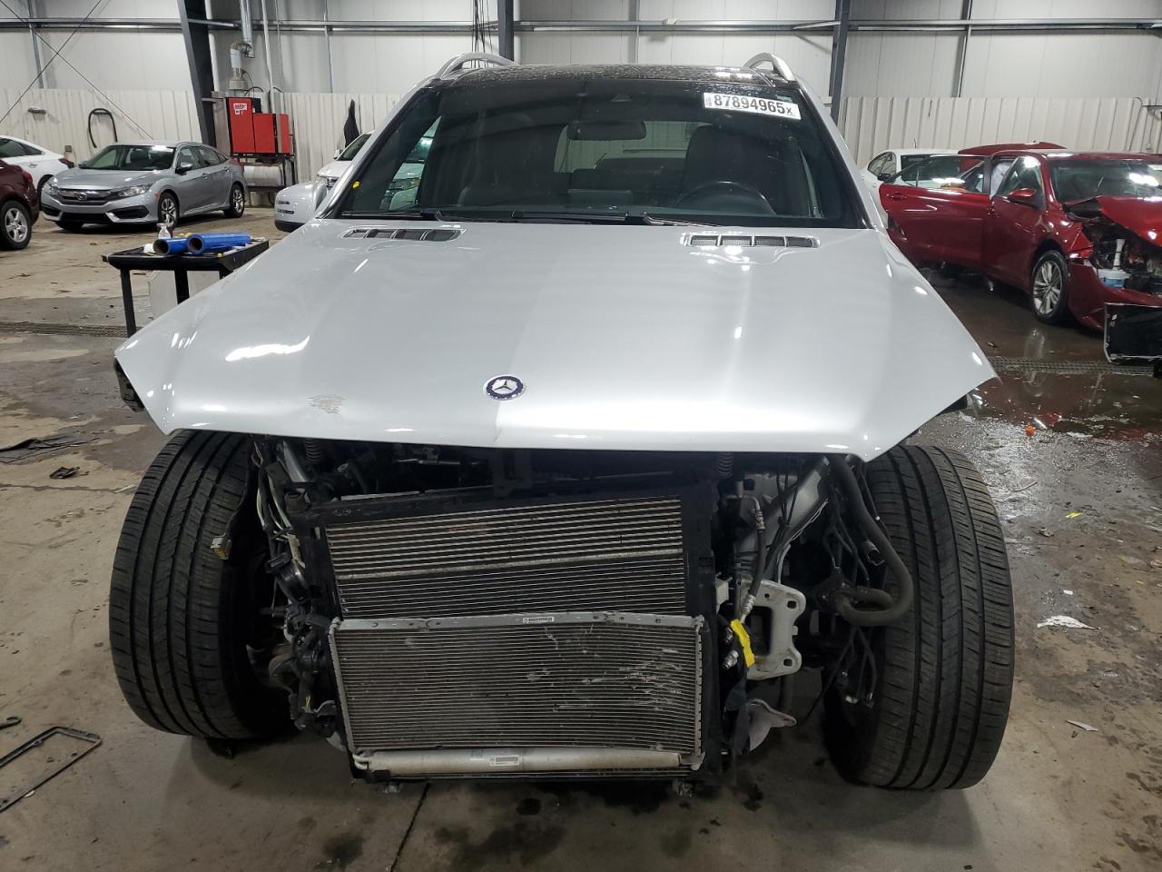 2017 Mercedes-Benz GLS-klasse VIN 4JGDF6EE5HA923986 Copart auction photo, front end damage thumbnail 5