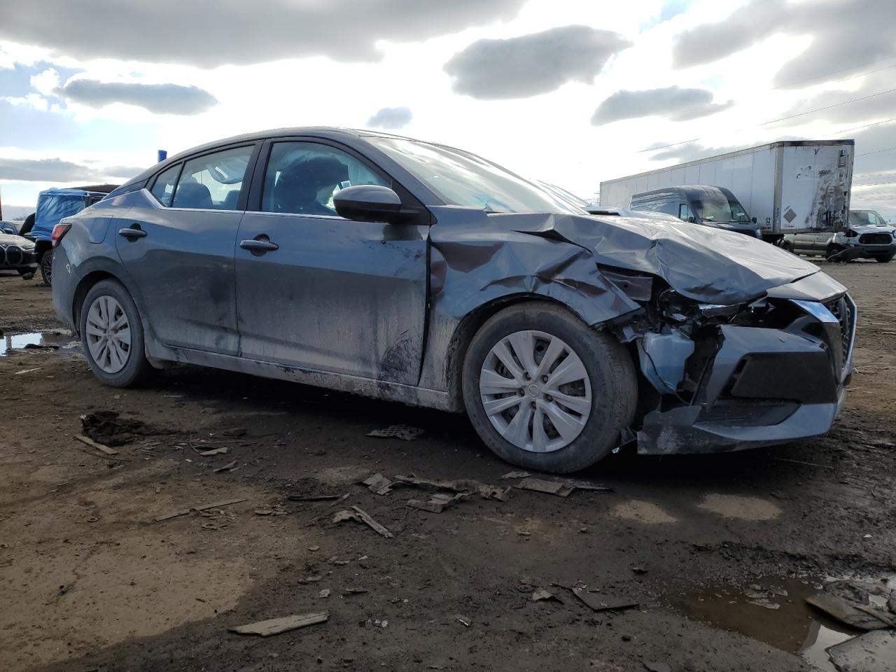 2023 Nissan Sentra VIN 3N1AB8BV8PY301530 Copart auction photo, front end / side damage thumbnail 4