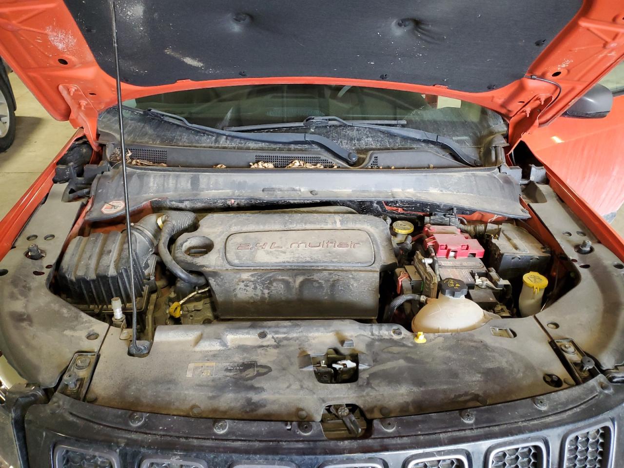2019 Jeep Compass VIN 3C4NJDDB4KT601259 Copart auction photo, front end / rear end damage thumbnail 12