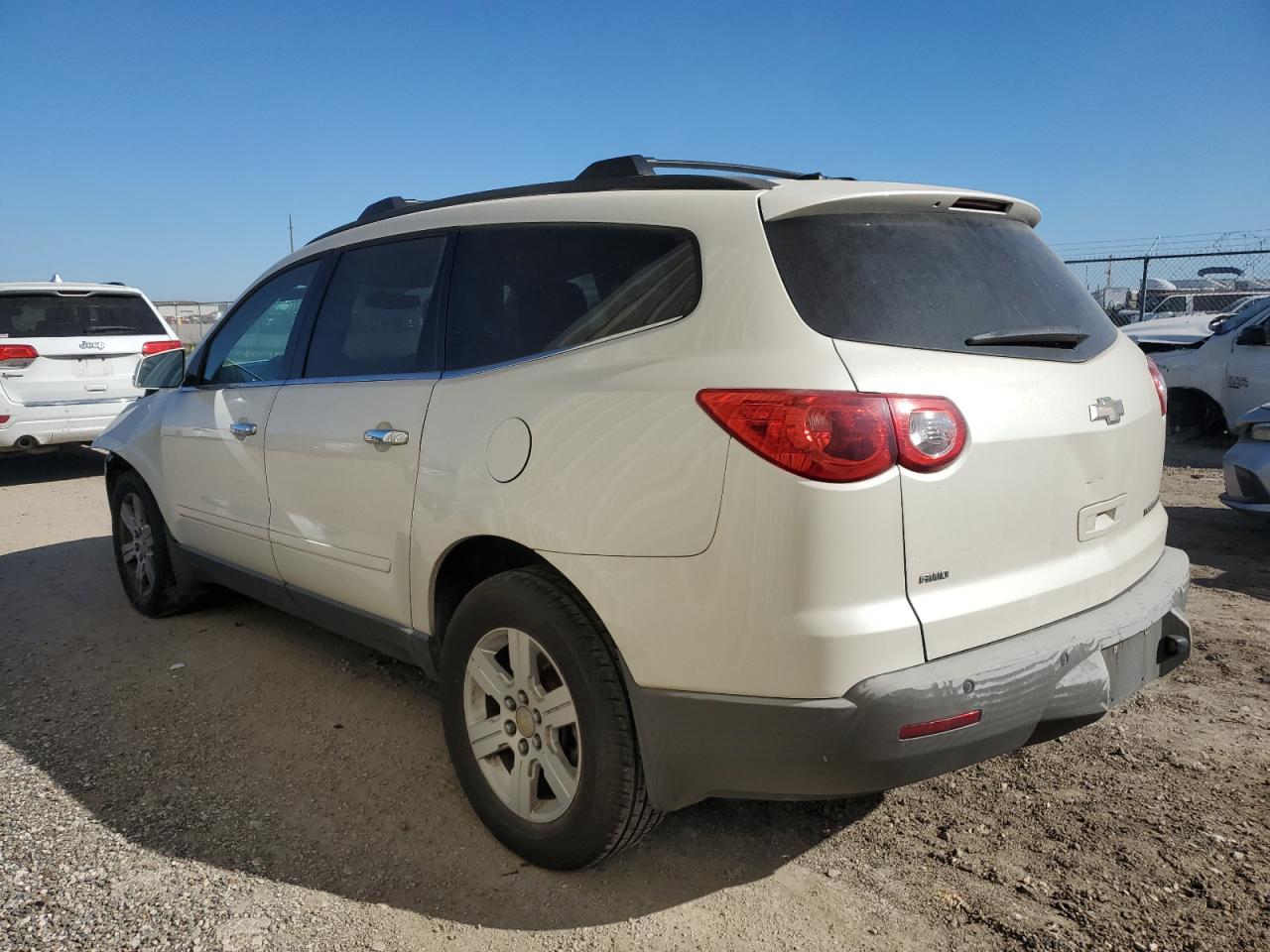 2012 Chevrolet Traverse VIN 1GNKVGED0CJ207105 Copart auction photo, front end / minor dent/scratches damage thumbnail 2