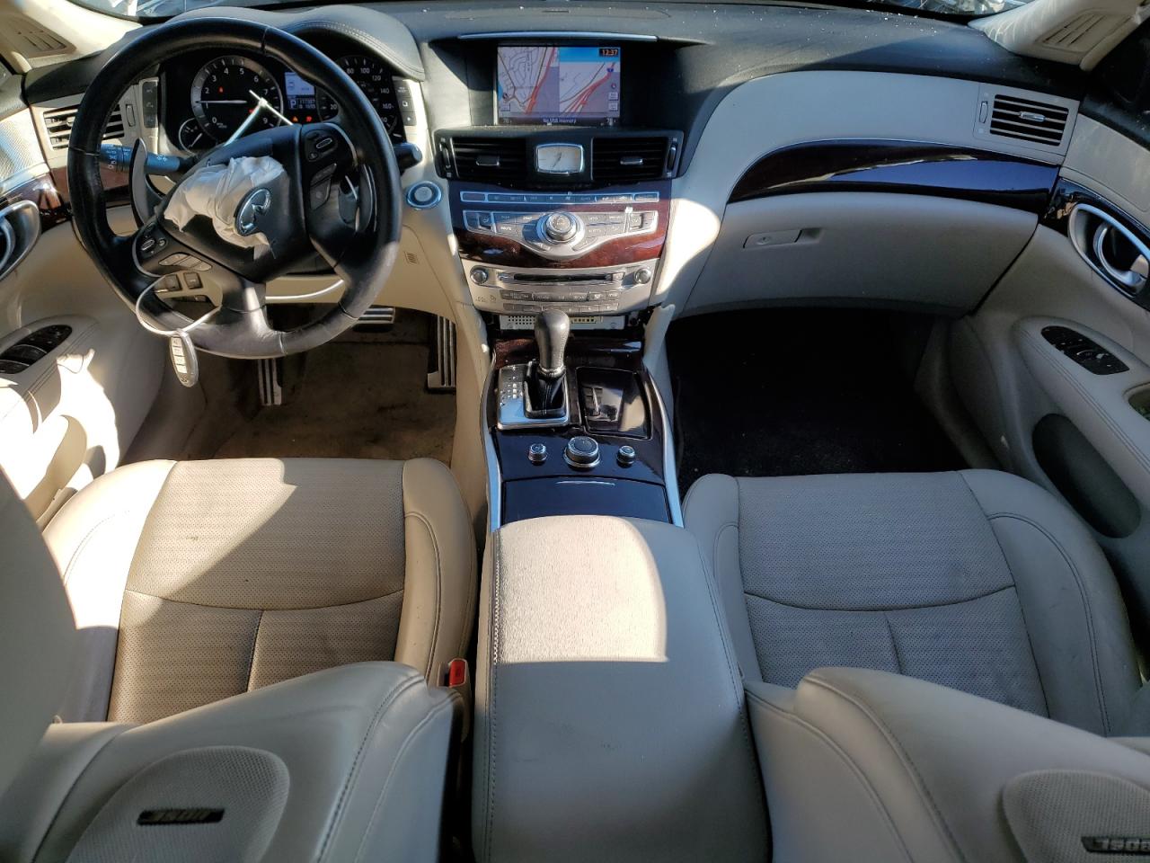 2011 Infiniti M VIN JN1BY1AP3BM323251 Copart auction photo, all over damage thumbnail 8