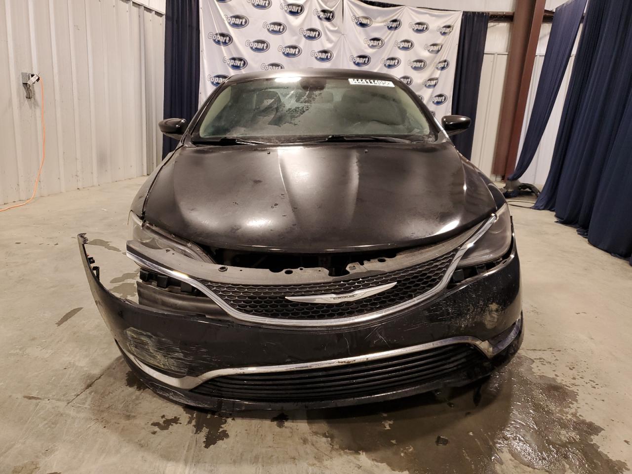 2015 Chrysler 200 VIN 1C3CCCAB4FN733075 Copart auction photo, front end / undercarriage damage thumbnail 5