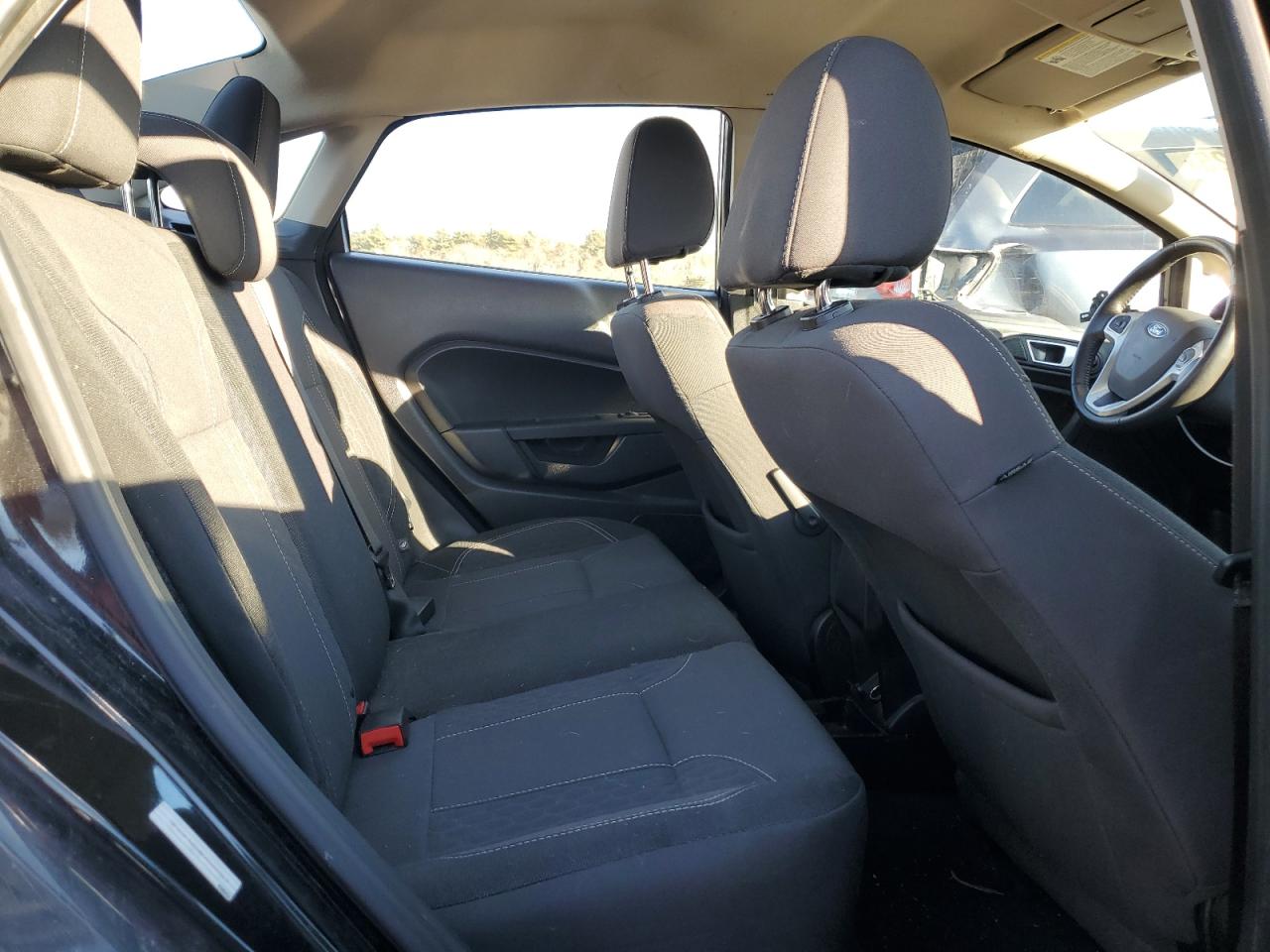 2015 Ford Fiesta VIN 3FADP4BJ4FM209019 Copart auction photo, side damage thumbnail 10
