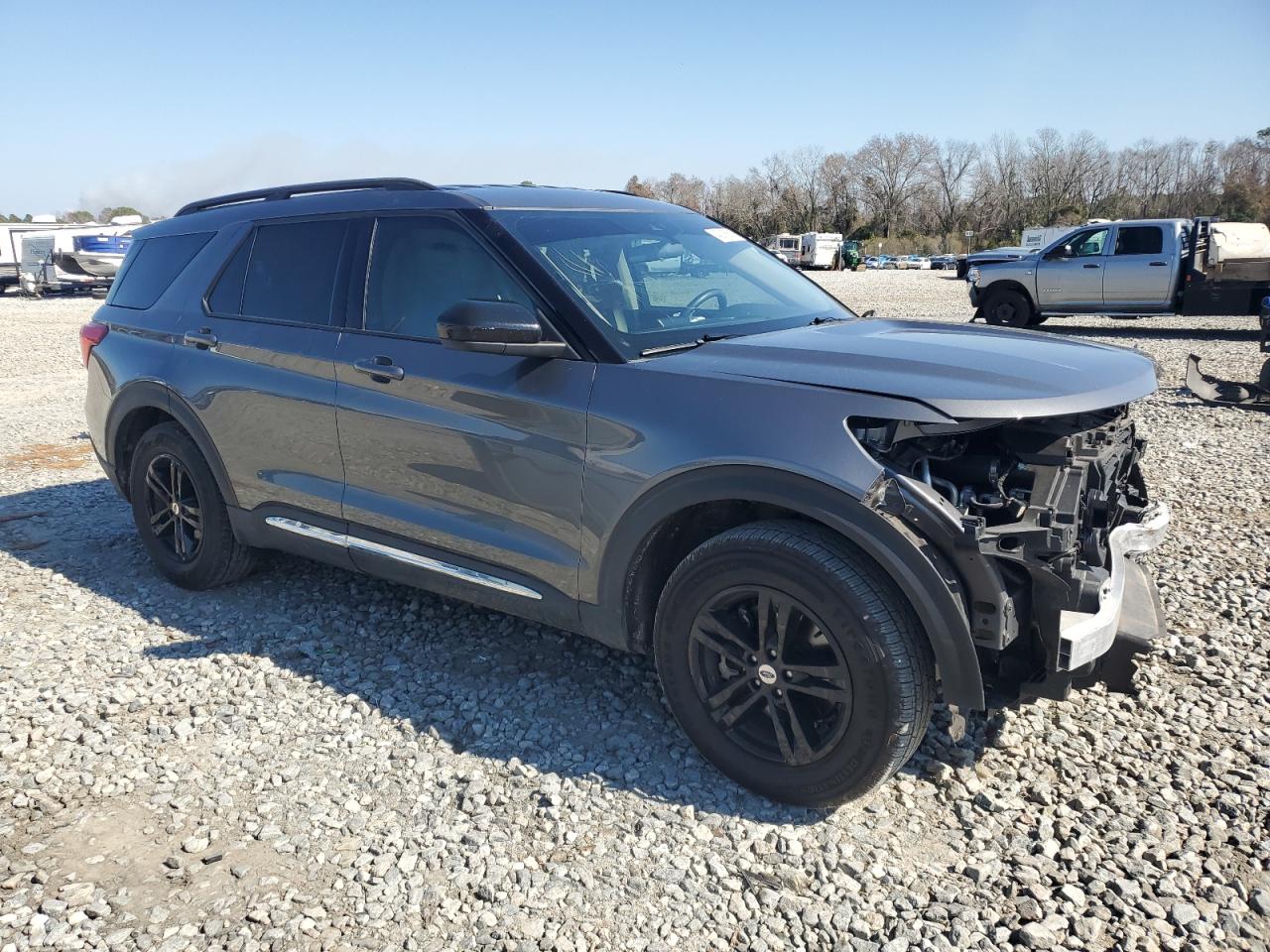 2023 Ford Explorer VIN 1FMSK7DH7PGA58633 Copart auction photo, front end damage thumbnail 4
