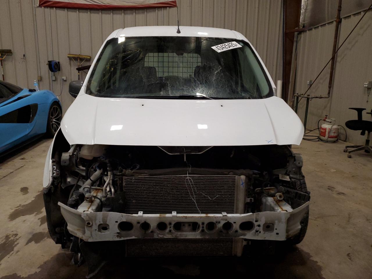 2018 Ford Transit VIN NM0LE7E73J1359428 Copart auction photo, front end / side damage thumbnail 5