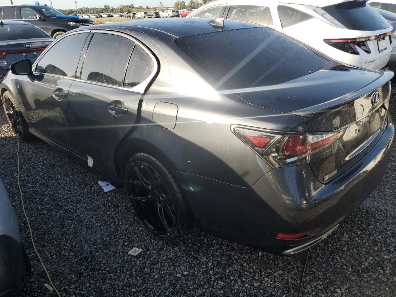 2020 Lexus GS VIN JTHEZ1BL4LA019284 Copart auction photo, water/flood damage thumbnail 2