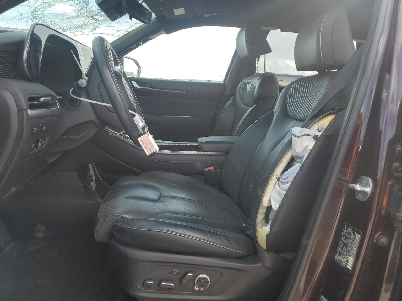 2023 Hyundai Palisade VIN KM8R74GEXPU506039 Copart auction photo, rollover damage thumbnail 7