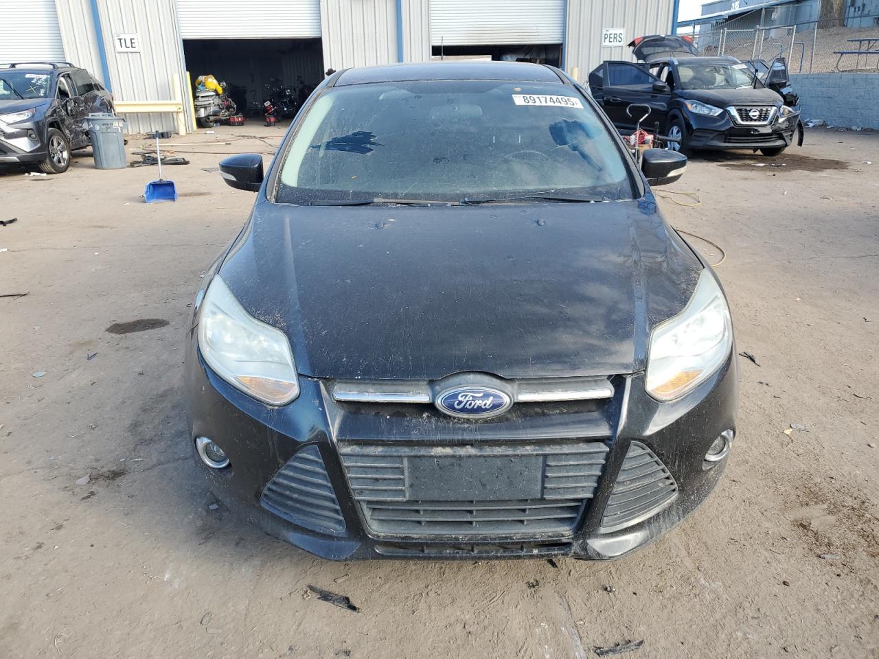 2014 Ford Focus VIN 1FADP3K21EL293206 Copart auction photo, rear end damage thumbnail 5