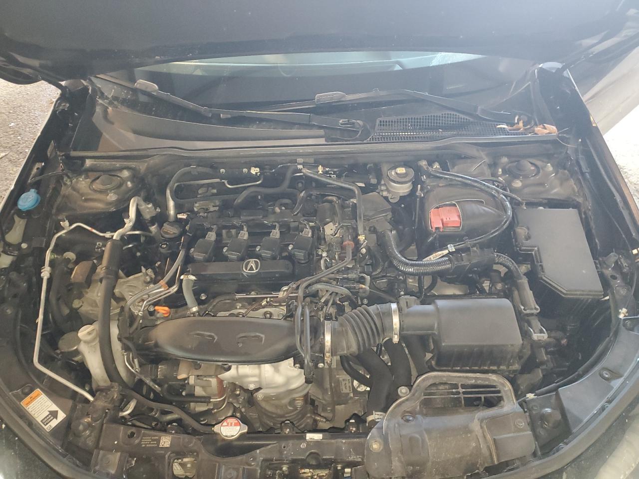 2023 Acura Integra VIN 19UDE4H24PA012335 Copart auction photo, side / front end damage thumbnail 13
