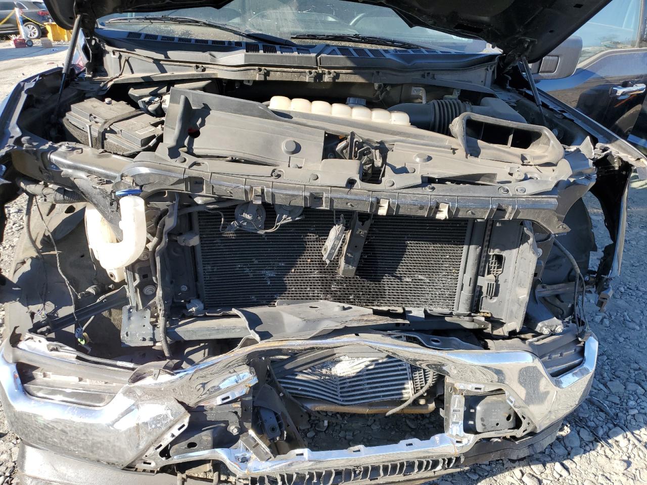 2021 Ford F-150 VIN 1FTEW1EP8MKD96186 Copart auction photo, frame damage / front end damage thumbnail 11