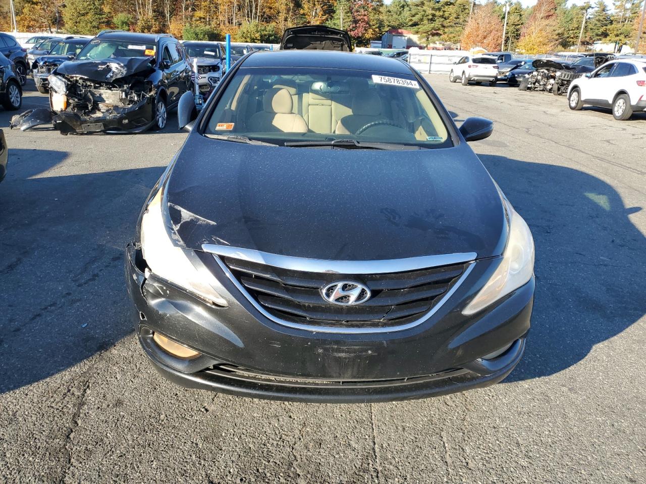 2013 Hyundai Sonata VIN 5NPEB4AC4DH779217 Copart auction photo, front end damage thumbnail 5