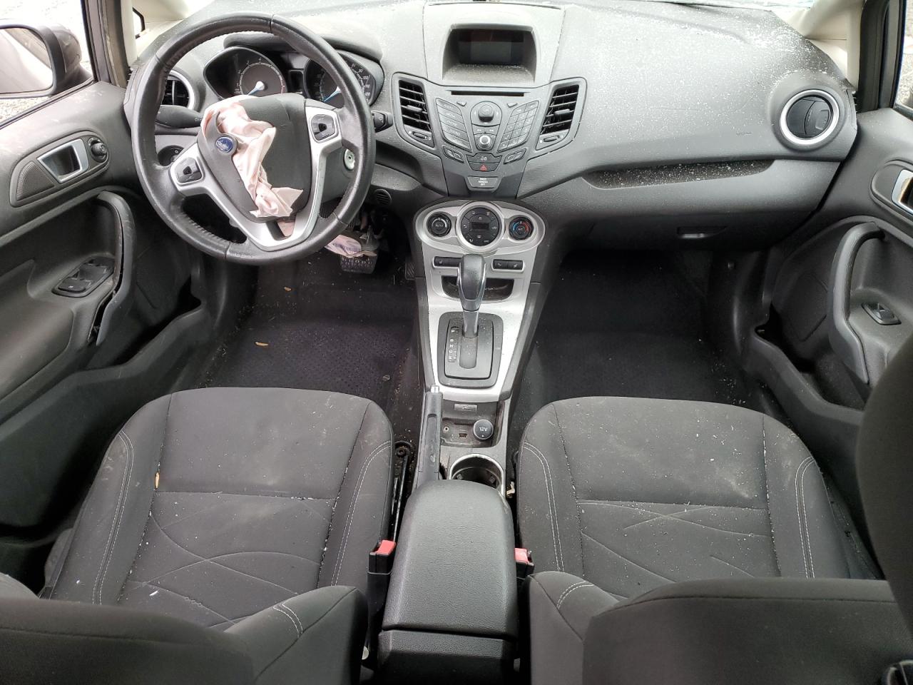 2014 Ford Fiesta VIN 3FADP4BJ1EM110382 Copart auction photo, all over / undercarriage damage thumbnail 8