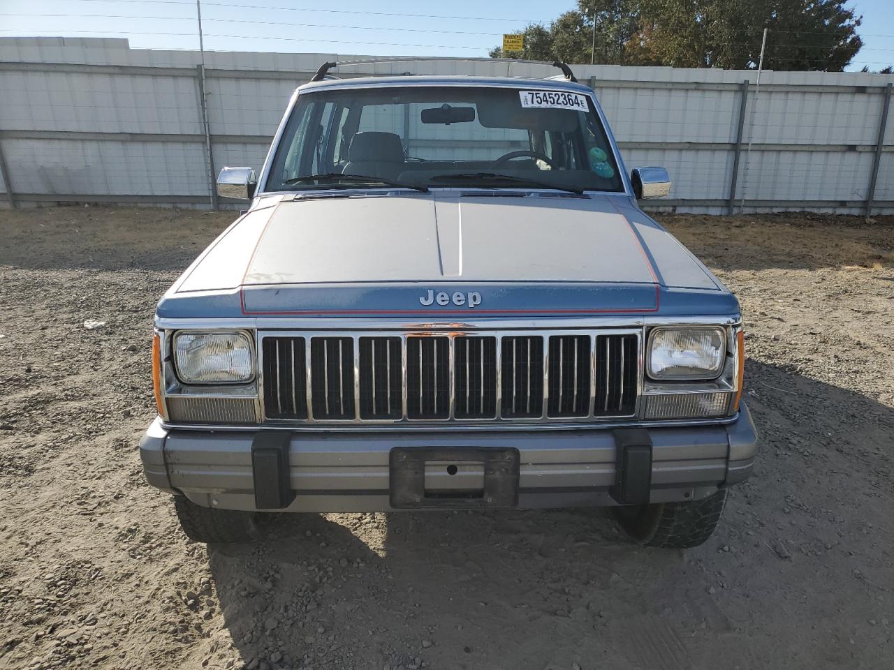 1991 Jeep Cherokee VIN 1J4FJ58S1ML520376 Copart auction photo, rear end damage thumbnail 5