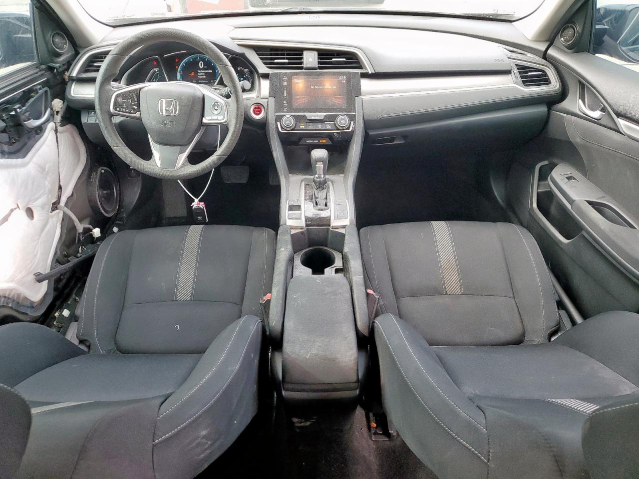 2017 Honda Civic VIN 19XFC2F7XHE024052 Copart auction photo, side damage thumbnail 8