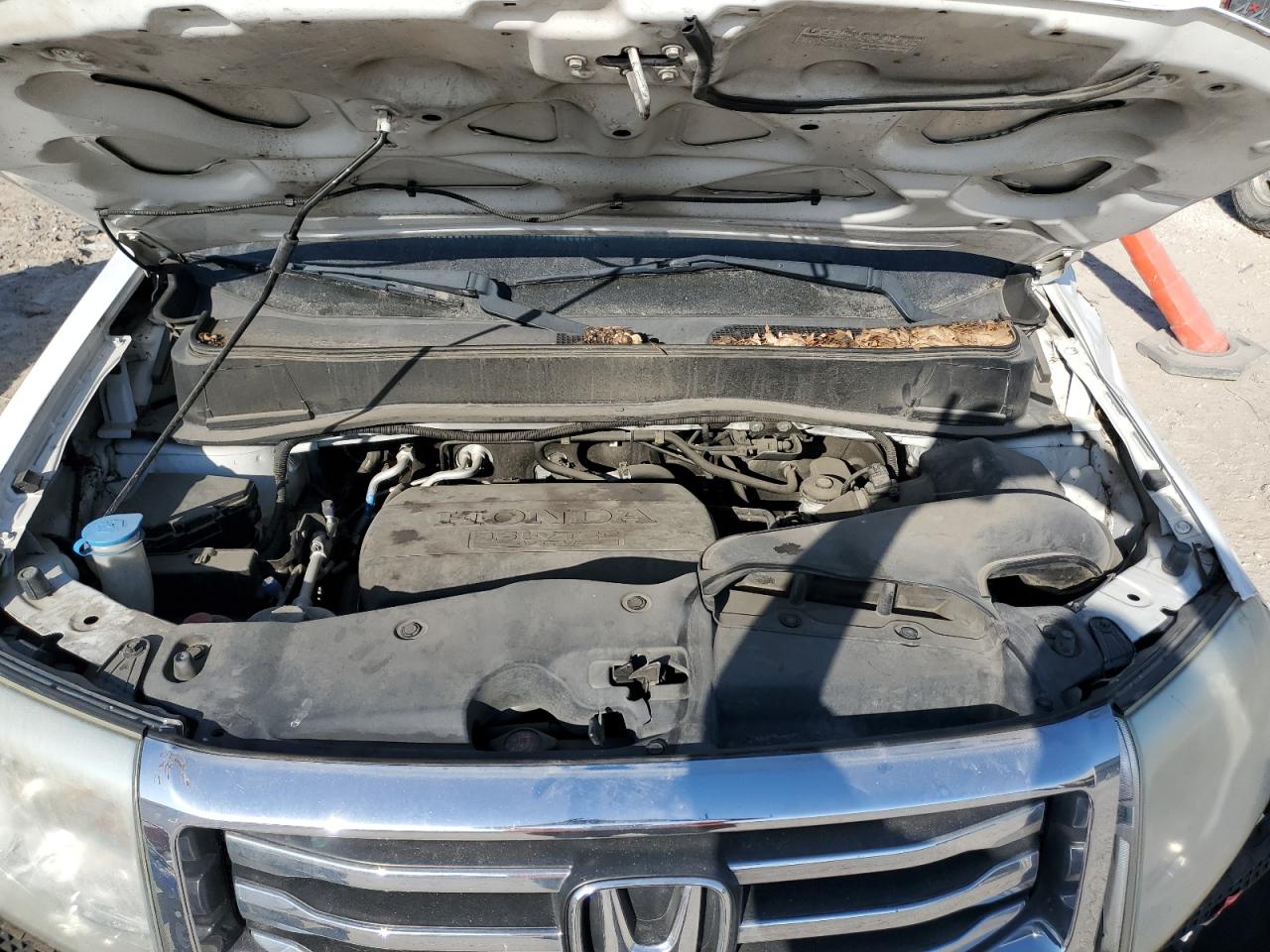 2014 Honda Pilot VIN 5FNYF3H26EB016544 Copart auction photo, all over damage thumbnail 11