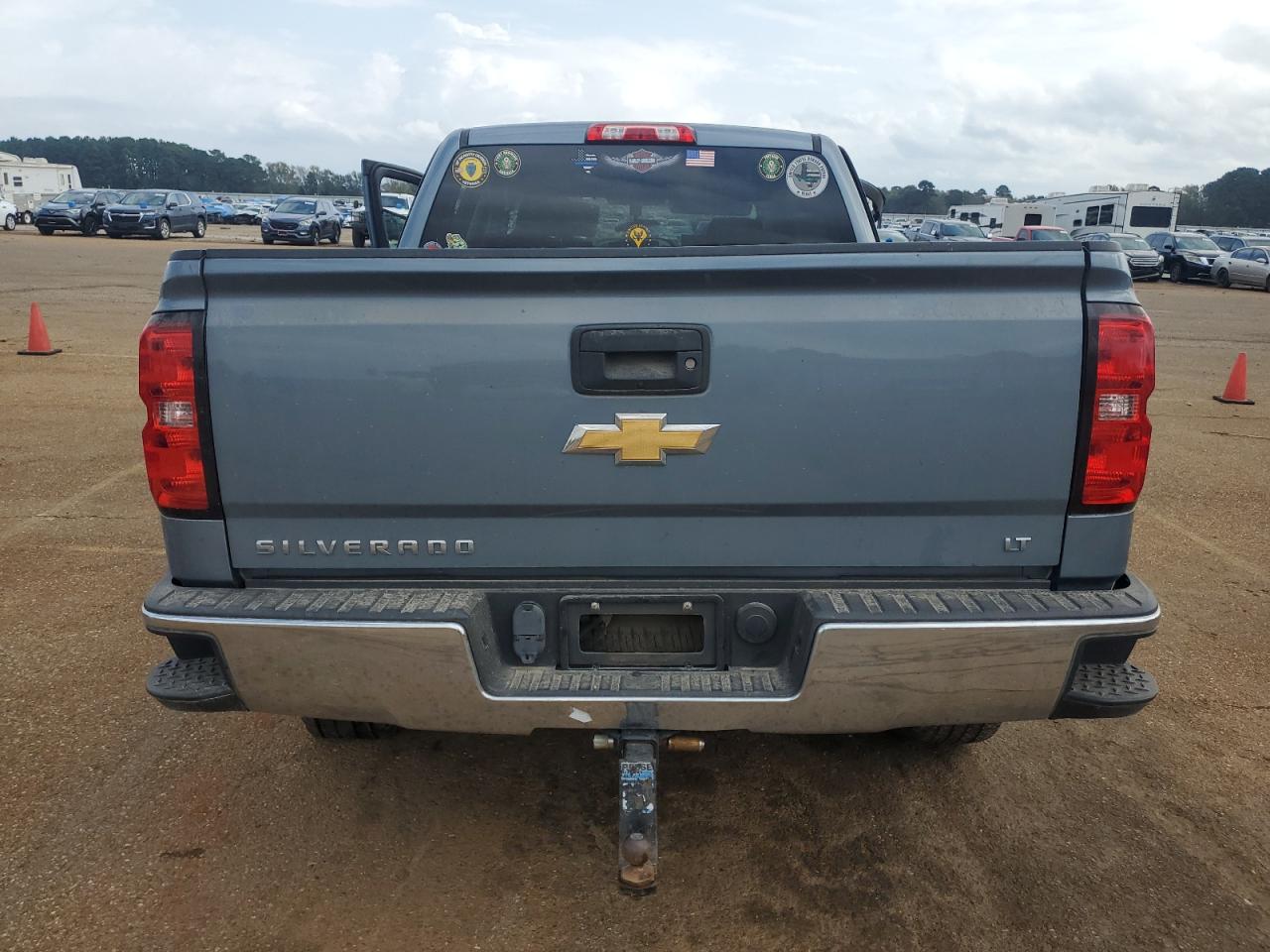 2016 Chevrolet Silverado VIN 3GCPCREC8GG300100 Copart auction photo, front end / side damage thumbnail 6