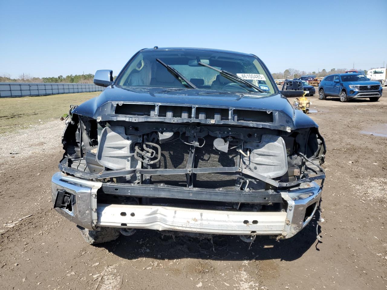 2015 Toyota Tundra VIN 5TFHW5F18FX469271 Copart auction photo, front end / undercarriage damage thumbnail 5
