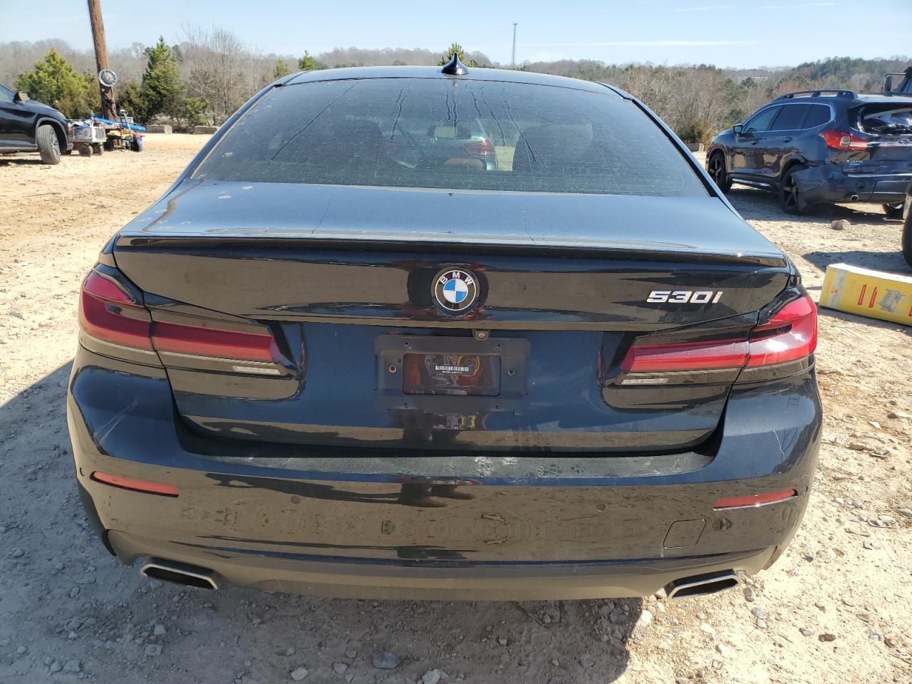 2021 BMW 5er VIN WBA53BH04MWX17465 Copart auction photo, front end damage thumbnail 6