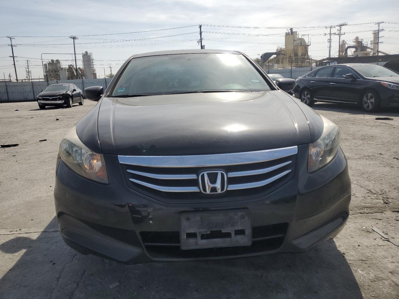 2012 Honda Accord VIN 1HGCP2F6XCA055572 Copart auction photo, rear end damage thumbnail 5