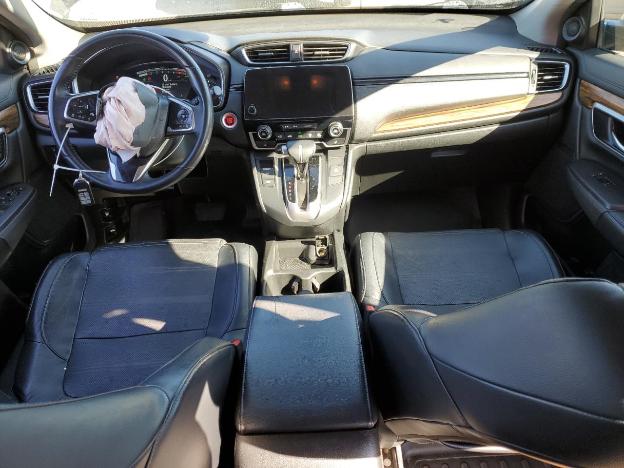 2017 Honda CR-V VIN 7FARW1H8XHE004161 Copart auction photo, front end / side damage thumbnail 8