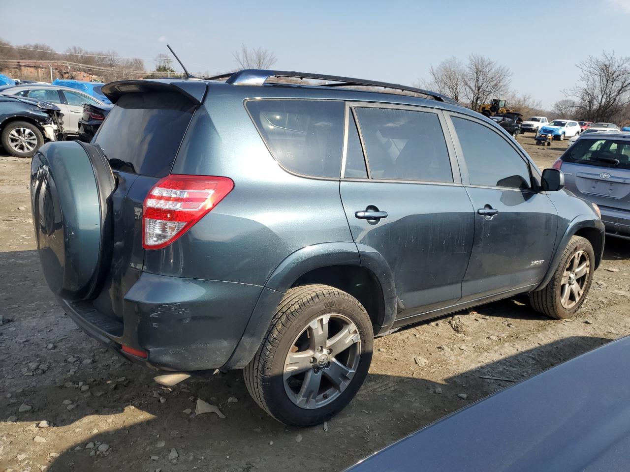 2010 Toyota RAV 4 VIN JTMWF4DV4A5031259 Copart auction photo, all over damage thumbnail 3