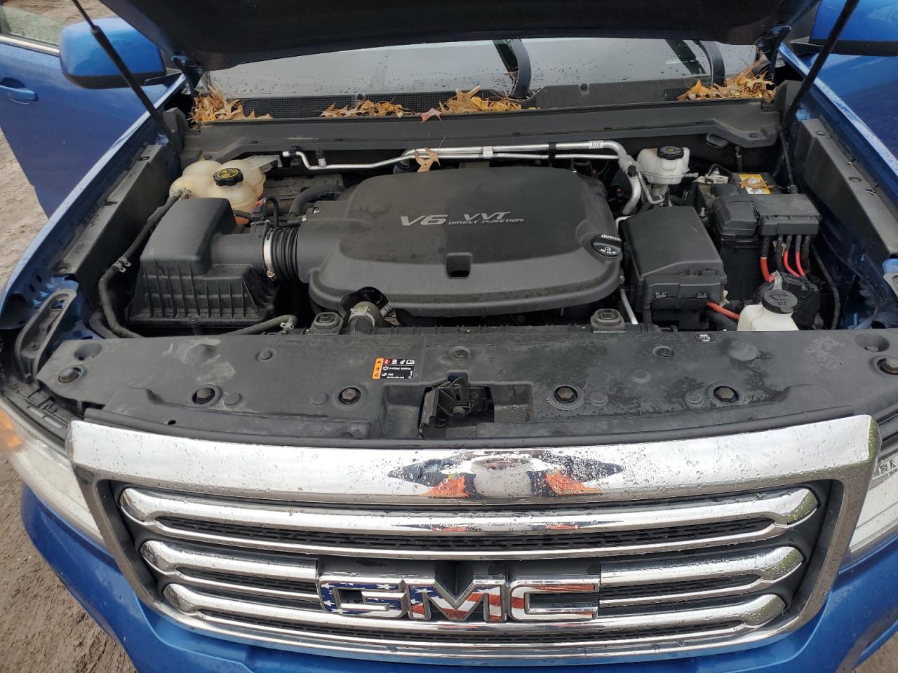 2019 GMC Canyon VIN 1GTG6CEN1K1155446 Copart auction photo, rear end damage thumbnail 11