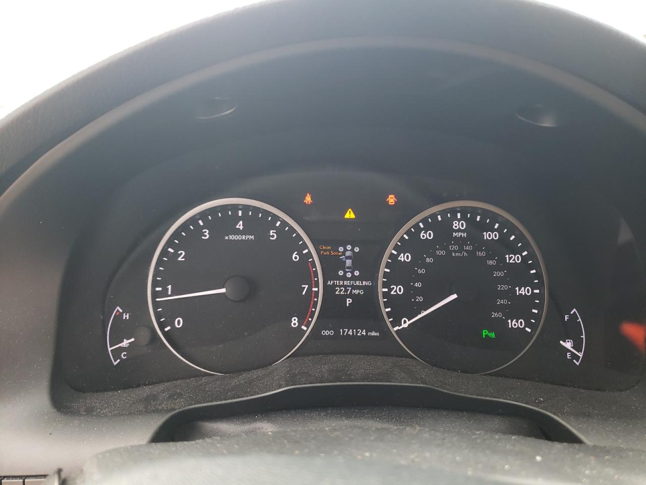 2015 Lexus ES VIN JTHBK1GG0F2158149 Copart auction photo, side damage thumbnail 9