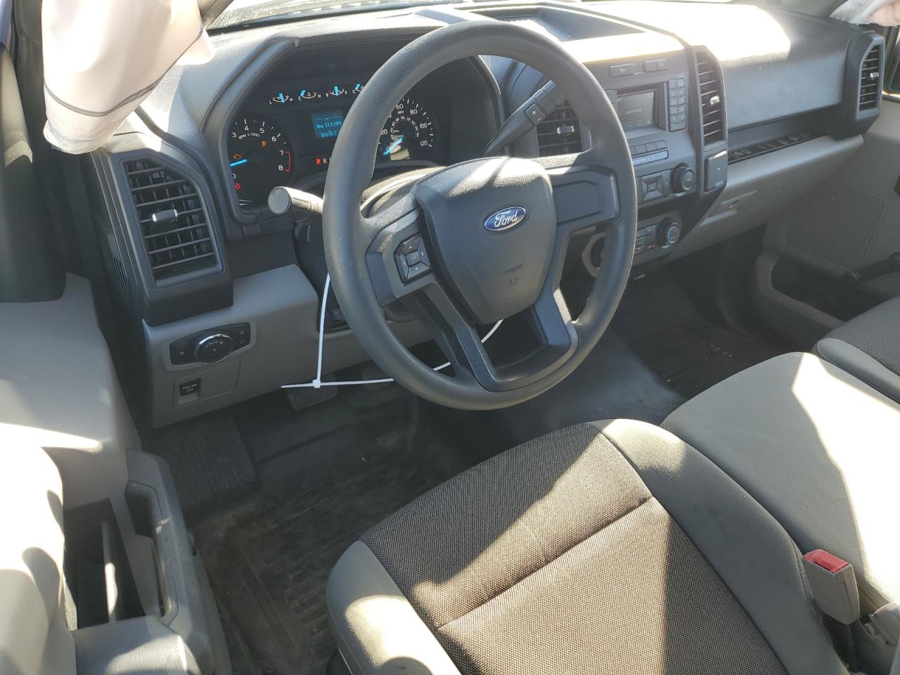 2020 Ford F-150 VIN 1FTMF1CB8LKD21375 Copart auction photo, side / rear end damage thumbnail 8