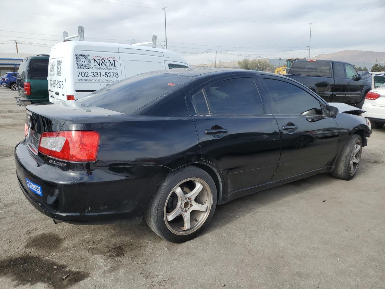 2012 Mitsubishi Galant VIN 4A32B2FF7CE011317 Copart auction photo, front end damage thumbnail 3