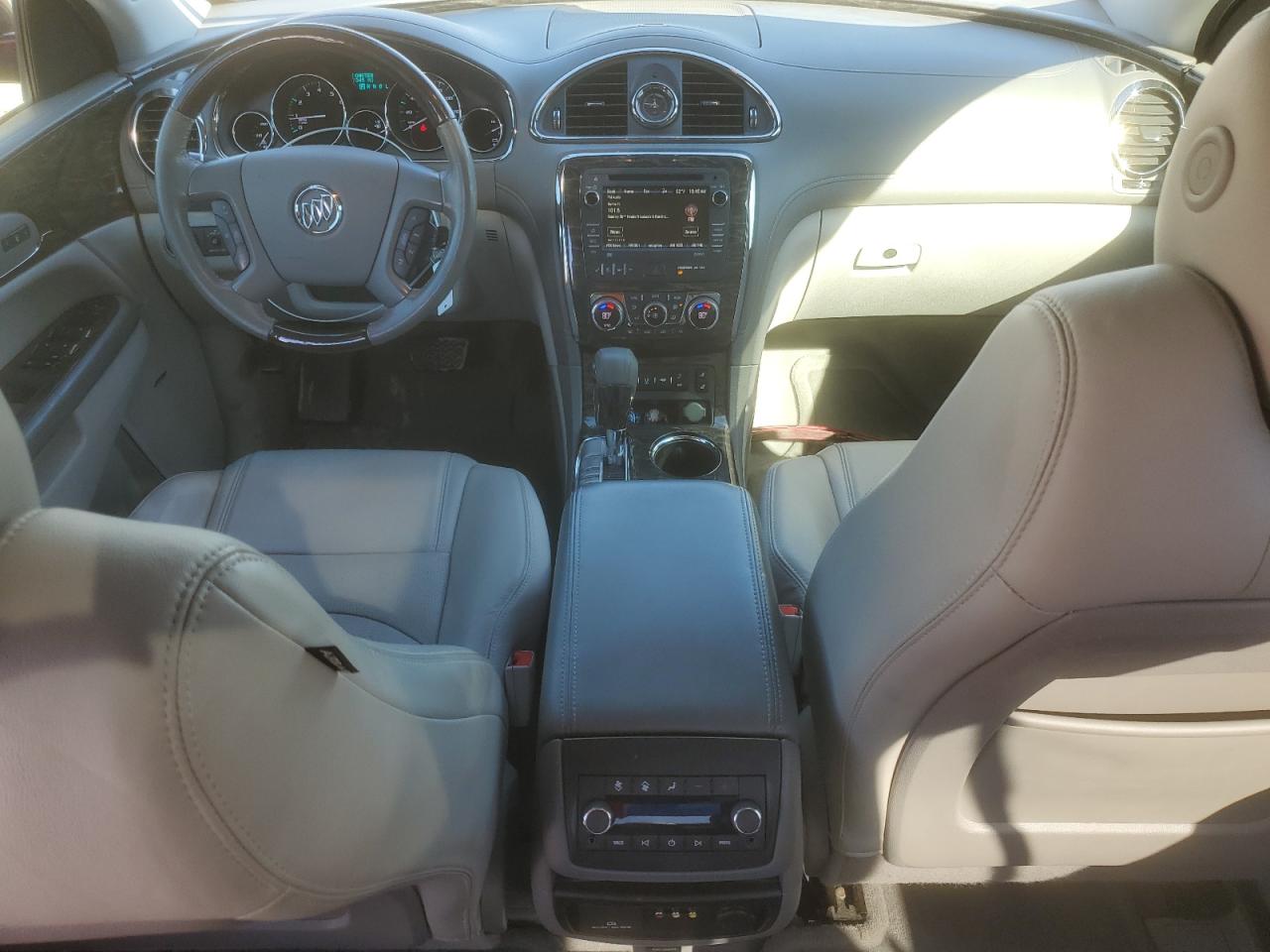 2014 Buick Enclave VIN 5GAKVBKD1EJ312837 Copart auction photo, front end damage thumbnail 8