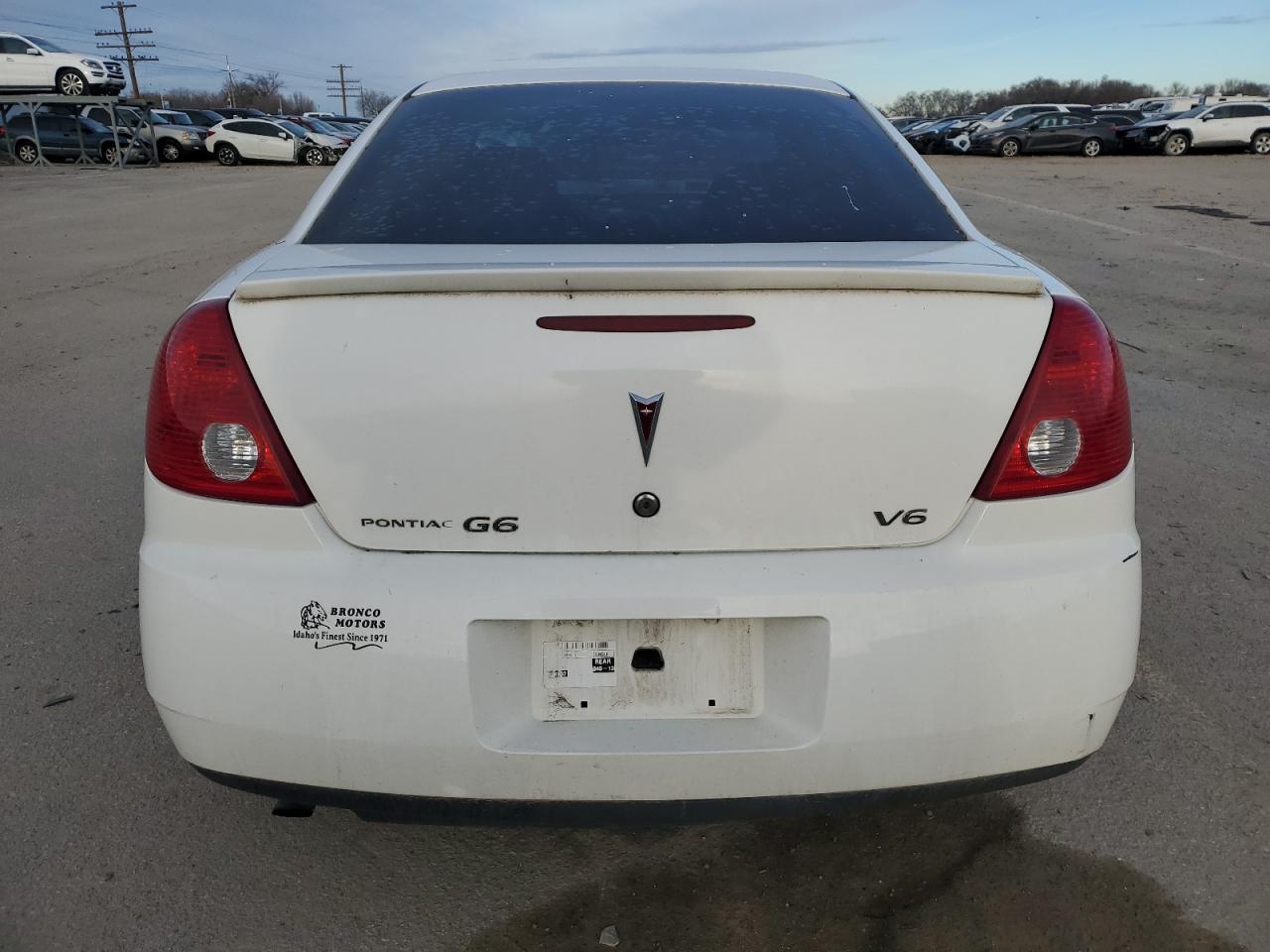 2006 Pontiac G6 VIN 1G2ZG558764100858 Copart auction photo, front end / frame damage damage thumbnail 6