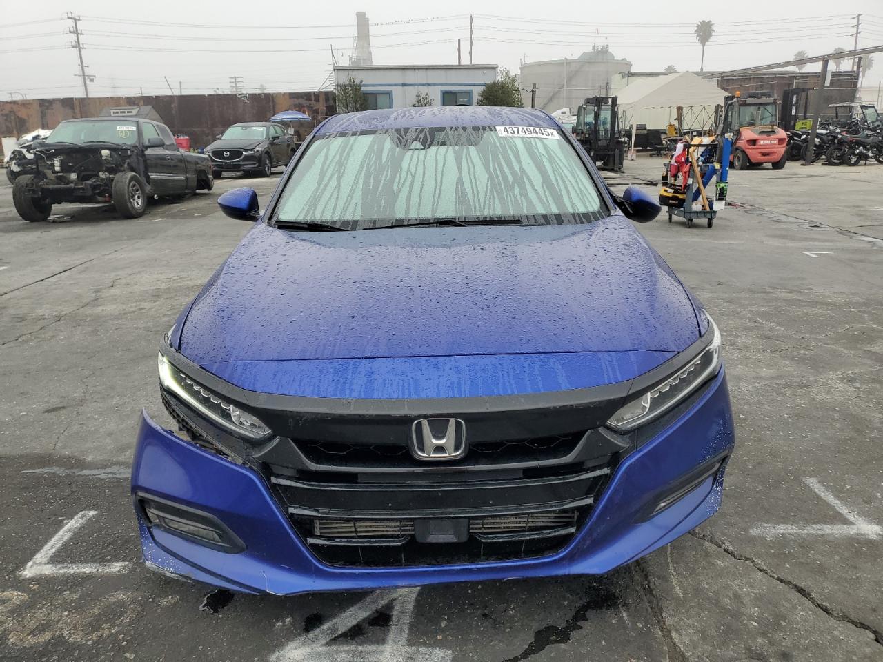 2018 Honda Accord VIN 1HGCV1F37JA139934 Copart auction photo, all over damage thumbnail 5