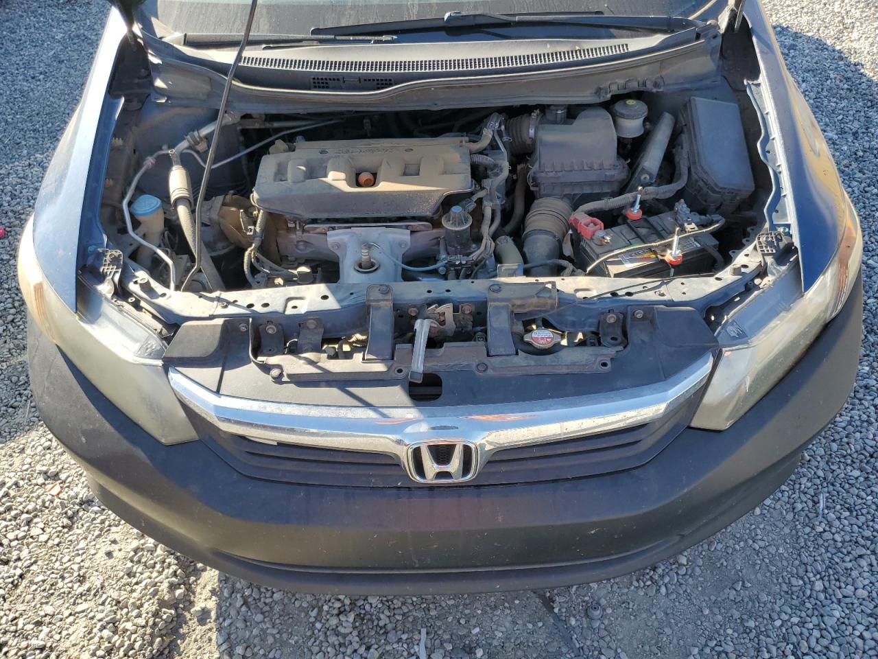 2012 Honda Civic VIN 2HGFB2F5XCH578983 Copart auction photo, rear end / front end damage thumbnail 11