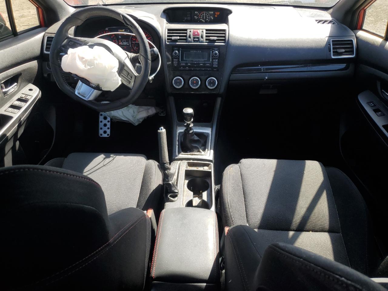 2015 Subaru WRX VIN JF1VA1D62F9825717 Copart auction photo, front end / side damage thumbnail 8