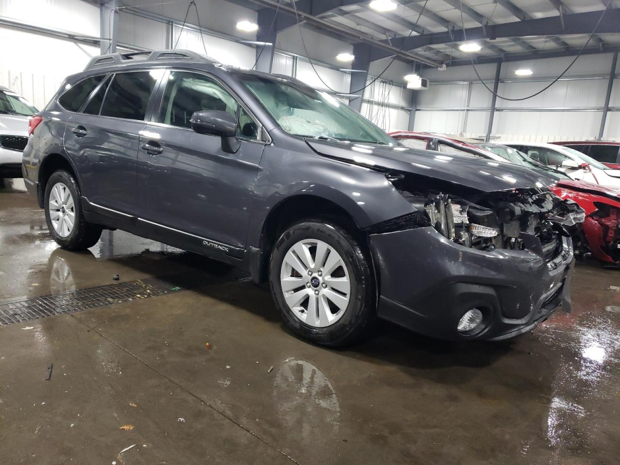 2019 Subaru Outback VIN 4S4BSAFC4K3395517 Copart auction photo, front end damage thumbnail 4