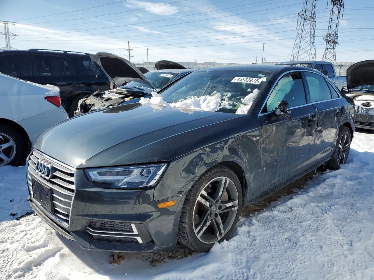 2018 Audi A4 VIN WAUENAF42JN005774