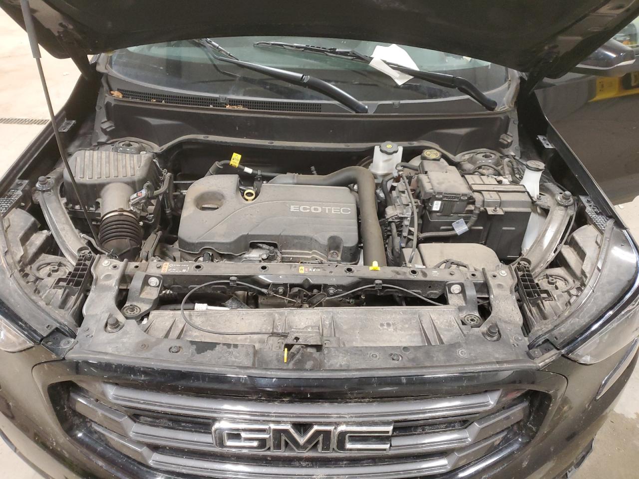 2020 GMC Terrain VIN 3GKALTEV8LL323144 Copart auction photo, front end / side damage thumbnail 12
