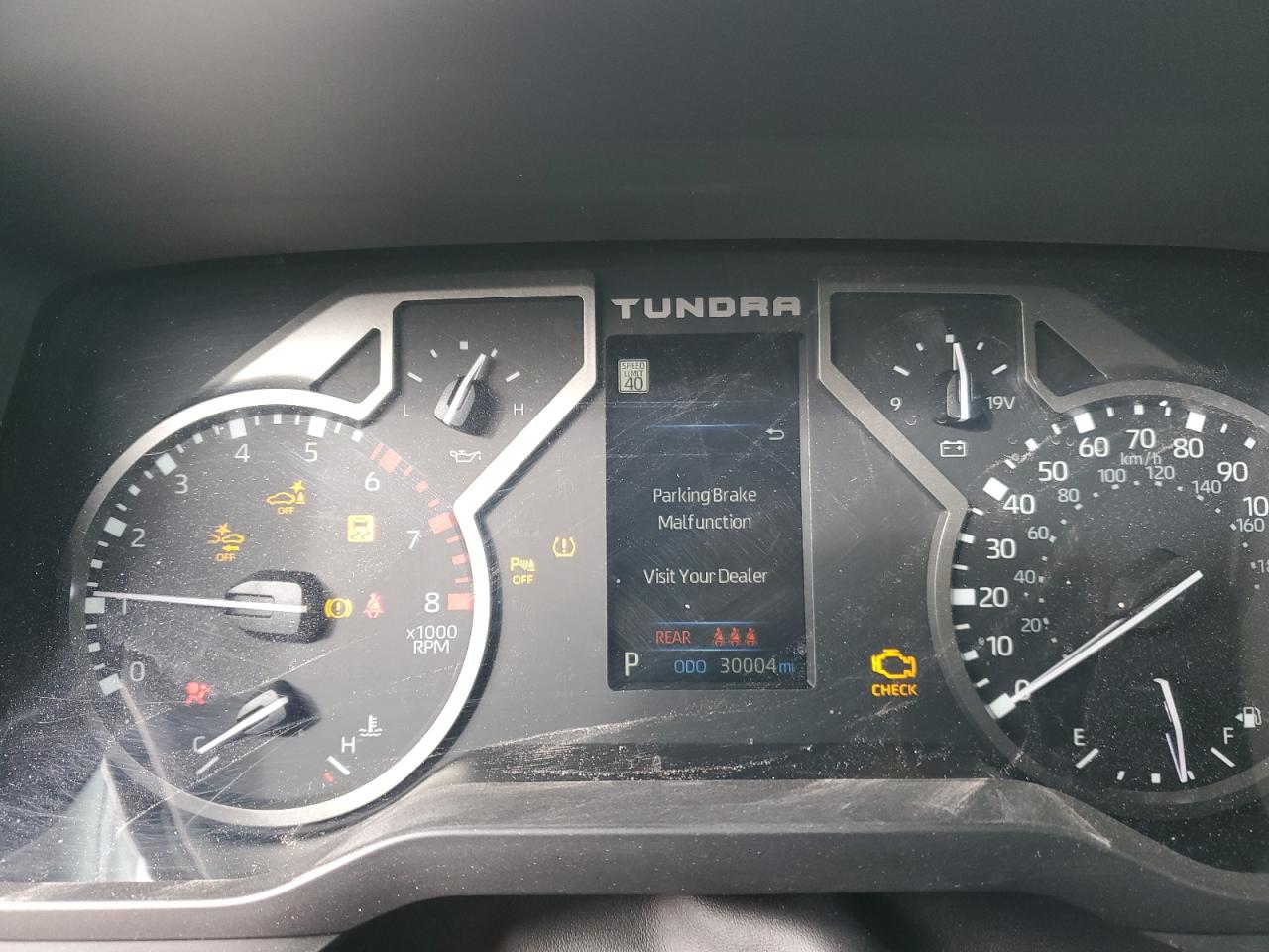 2023 Toyota Tundra VIN 5TFJA5DB0PX093856 Copart auction photo, front end damage thumbnail 9