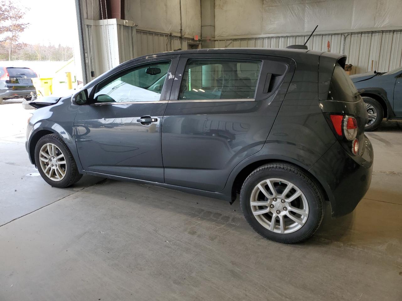 2015 Chevrolet Sonic VIN 1G1JC6SH3F4181672 Copart auction photo, front end damage thumbnail 2