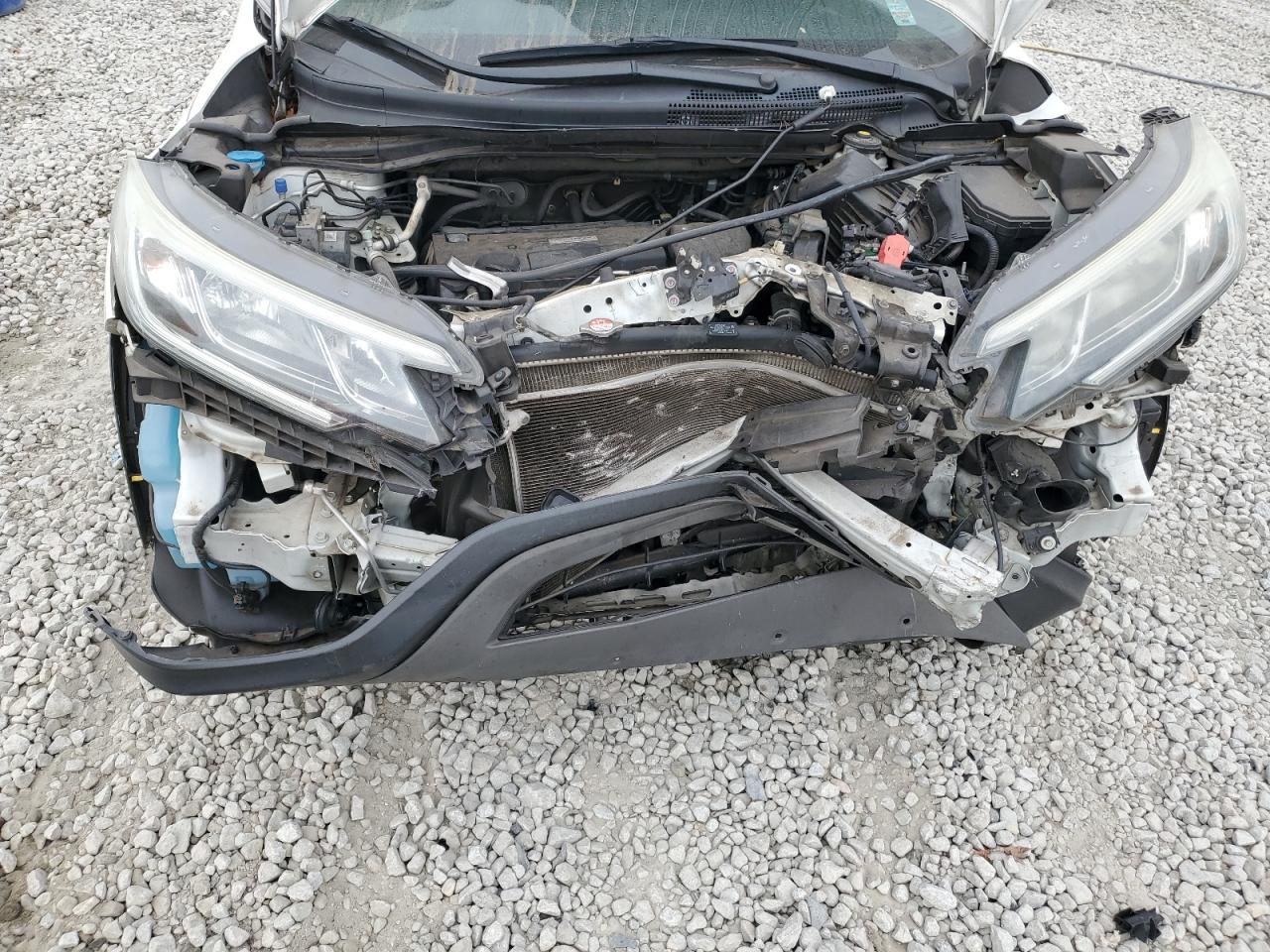 2016 Honda CR-V VIN 5J6RM3H31GL007098 Copart auction photo, front end / undercarriage damage thumbnail 12