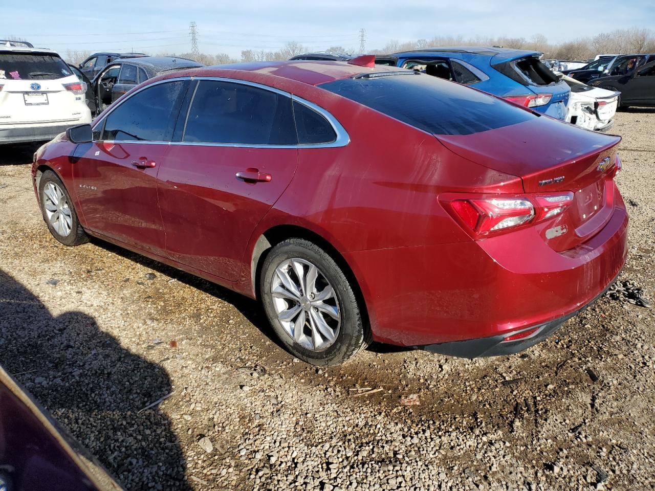 2019 Chevrolet Malibu VIN 1G1ZD5ST3KF115152 Copart auction photo, vandalism / all over damage thumbnail 2