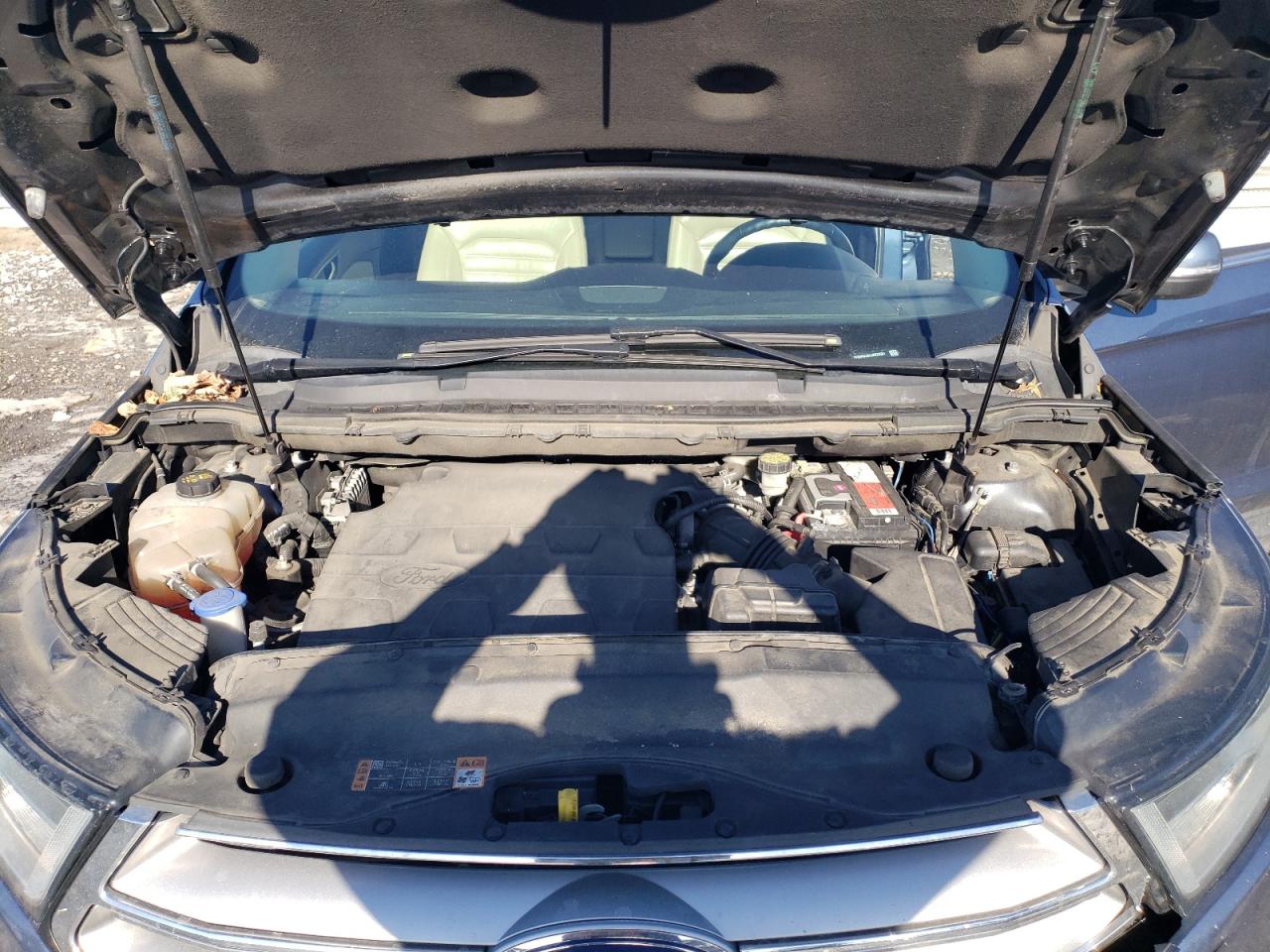 2018 Ford Edge VIN 2FMPK4J81JBB23581 Copart auction photo, front end / minor dent/scratches damage thumbnail 12